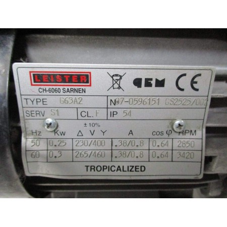 Leister G63A2-10